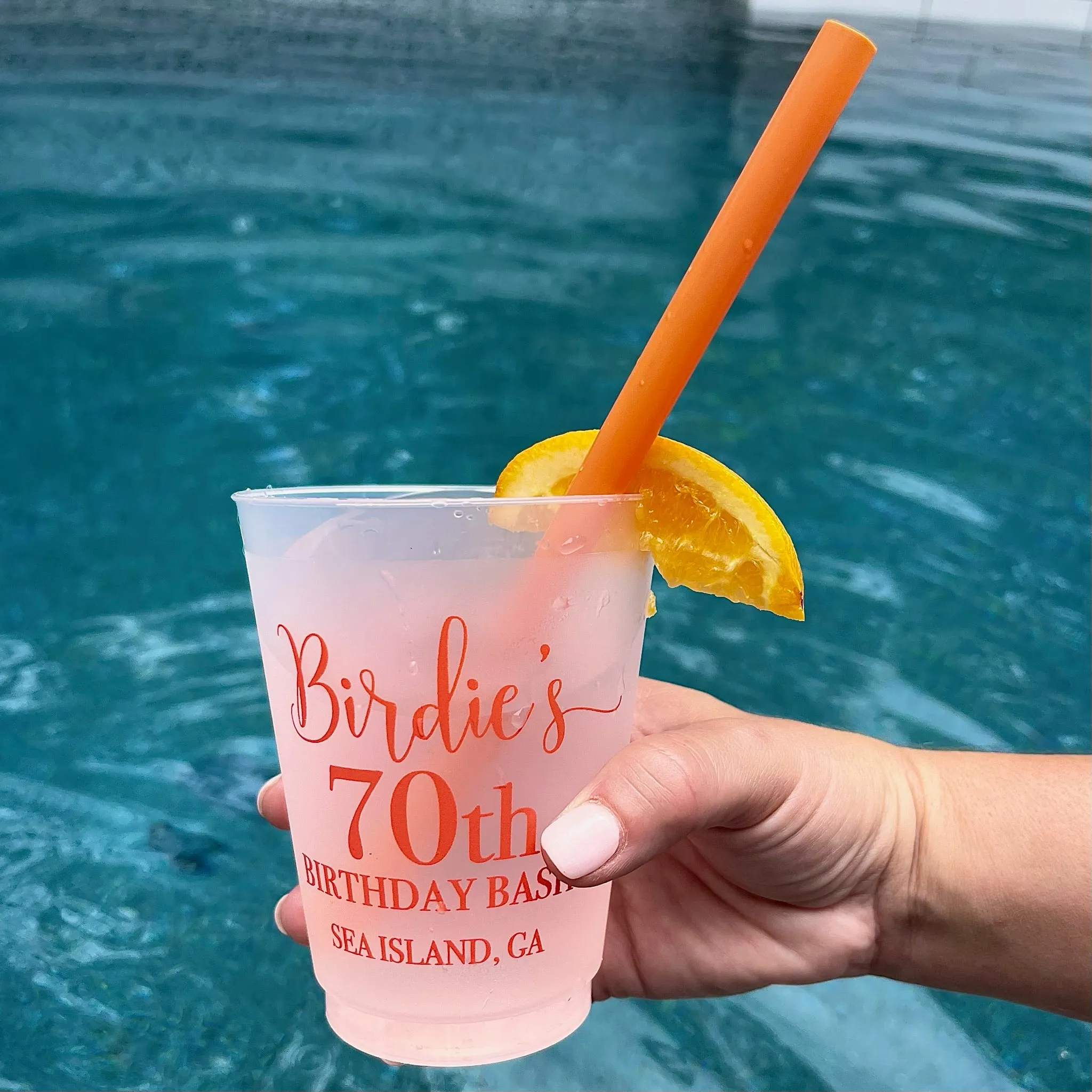70th Birthday Party Shatterproof Cups