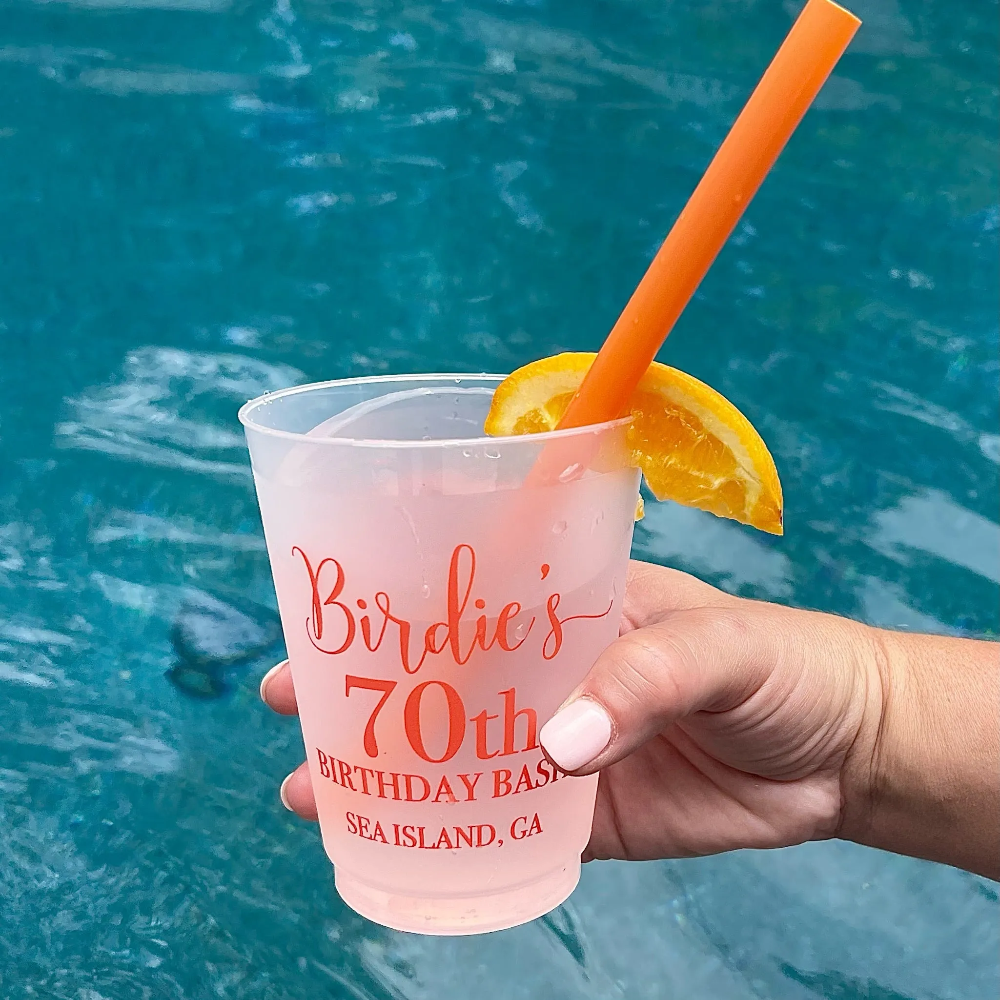 70th Birthday Party Shatterproof Cups