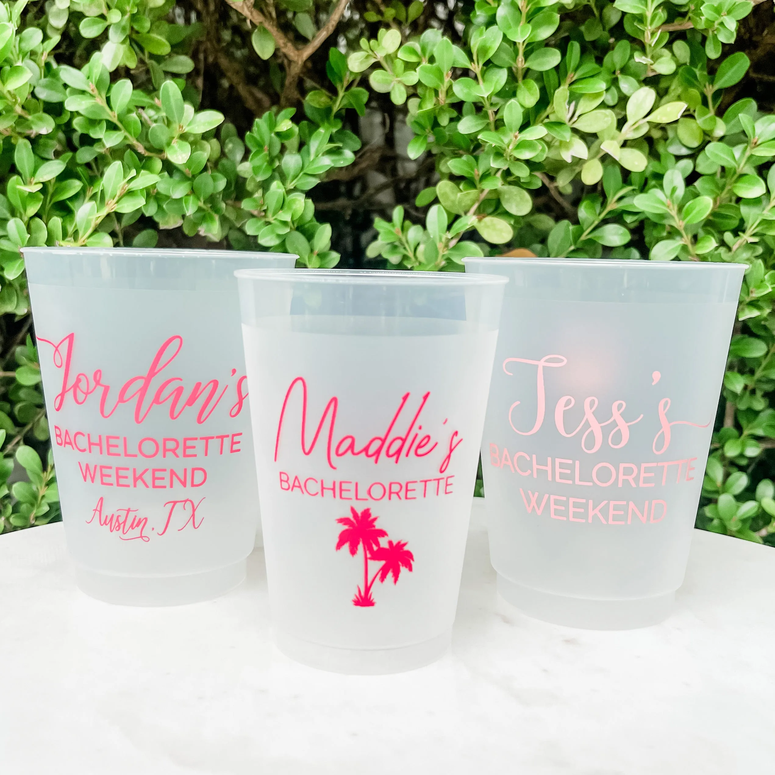 Bachelorette Frost-Flex Party Cup Favors