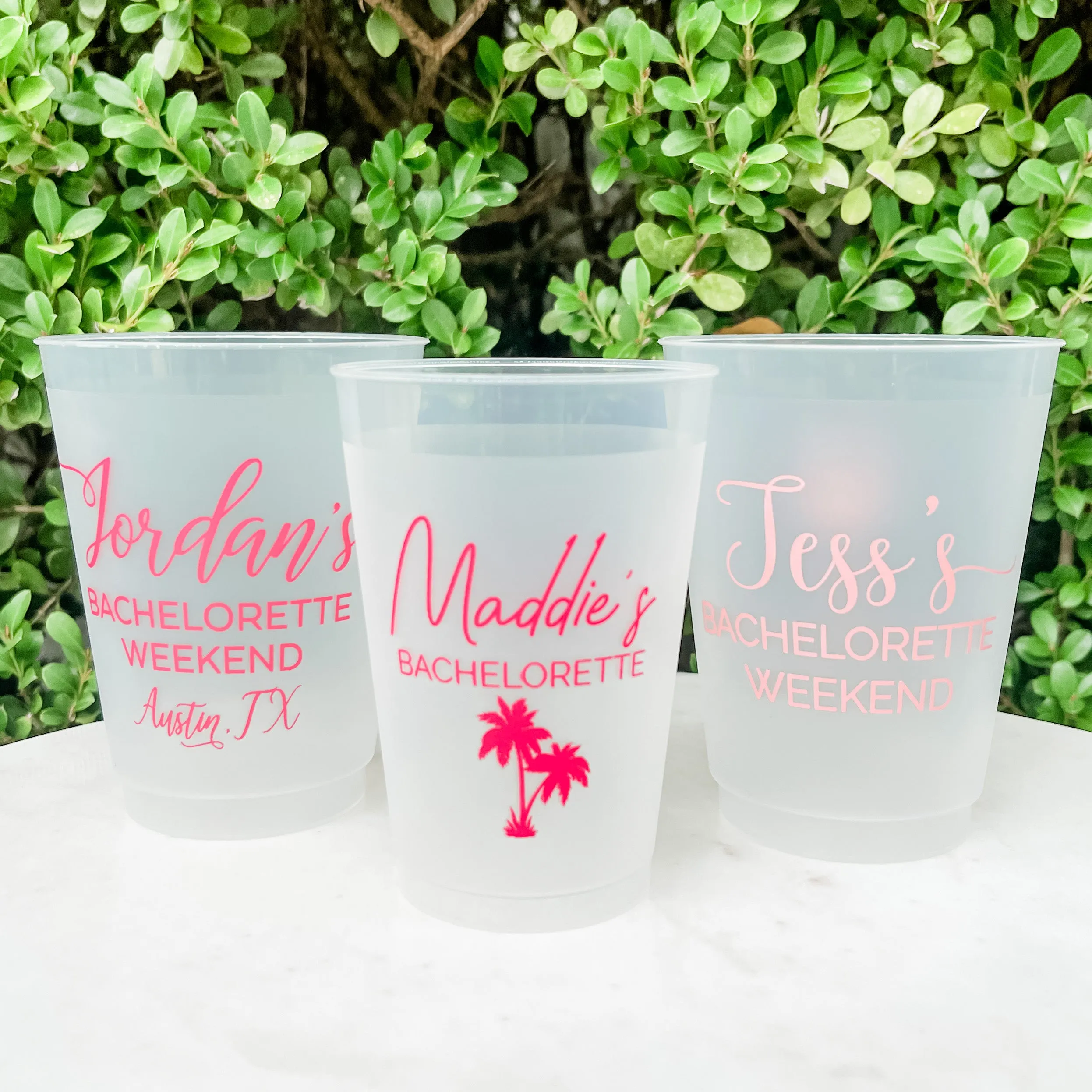 Bachelorette Frost-Flex Party Cup Favors
