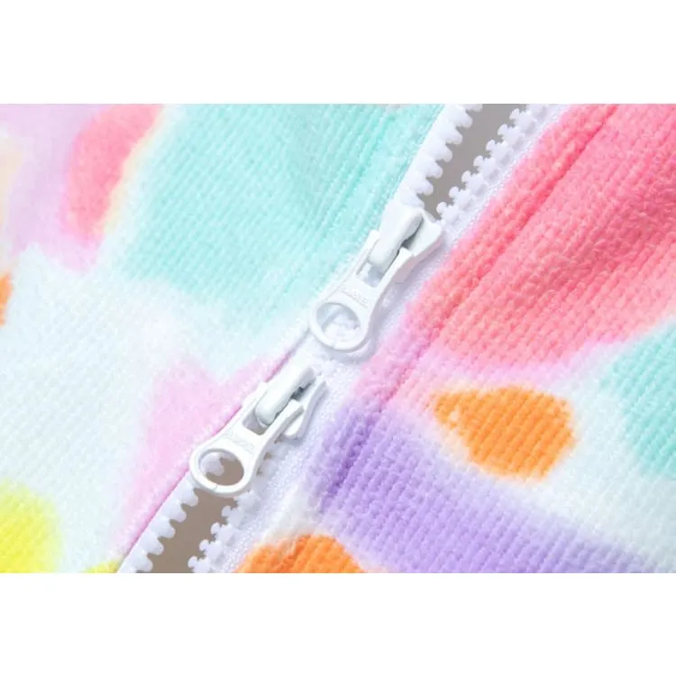 Barrel Kids Swell ZipUp Poncho Towel-FEATHER PINK