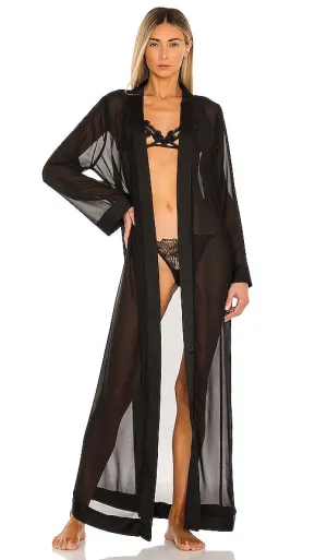 BLUEBELLA Marcella Long Kimono in Black