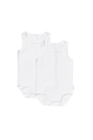 Bonds Wonderbodies Singletsuit 2 Pack - White