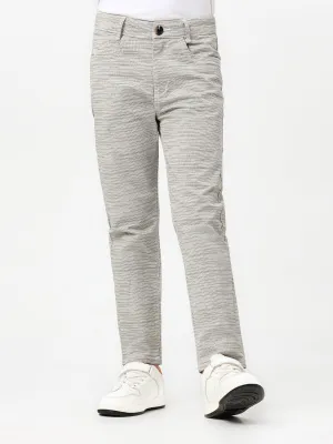 Boy's Grey Chino Pant - EBBCP23-026