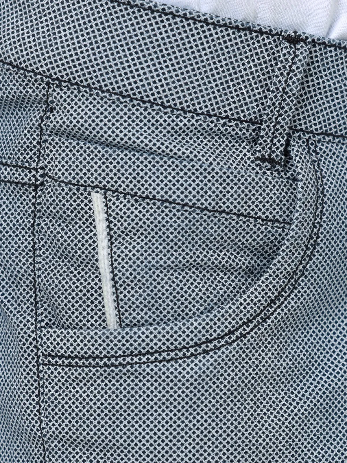 Boy's Navy & White Chino Pant - EBBCP23-013