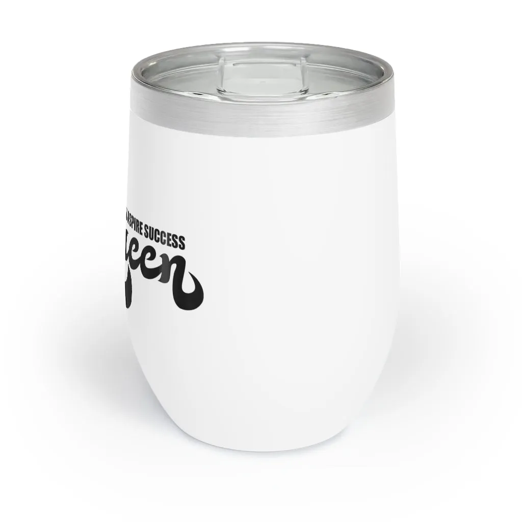 Brown Skin Ladies Wine Tumbler