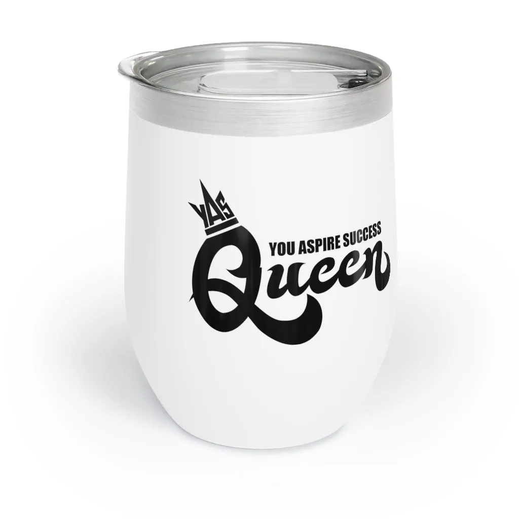 Brown Skin Ladies Wine Tumbler