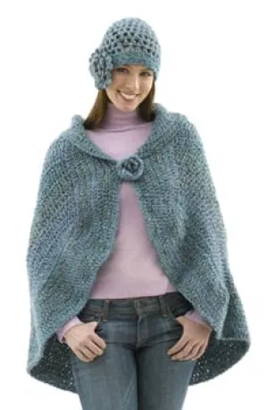 Cape and Cloche Pattern (Crochet)