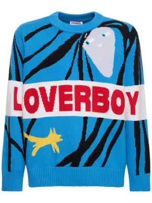 Charles Jeffrey LOVERBOY   Loverboy logo sweater 