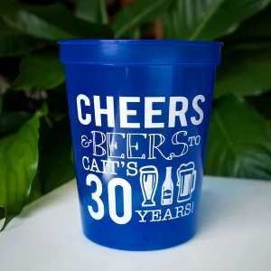 Cheers & Beers Stadium Cups
