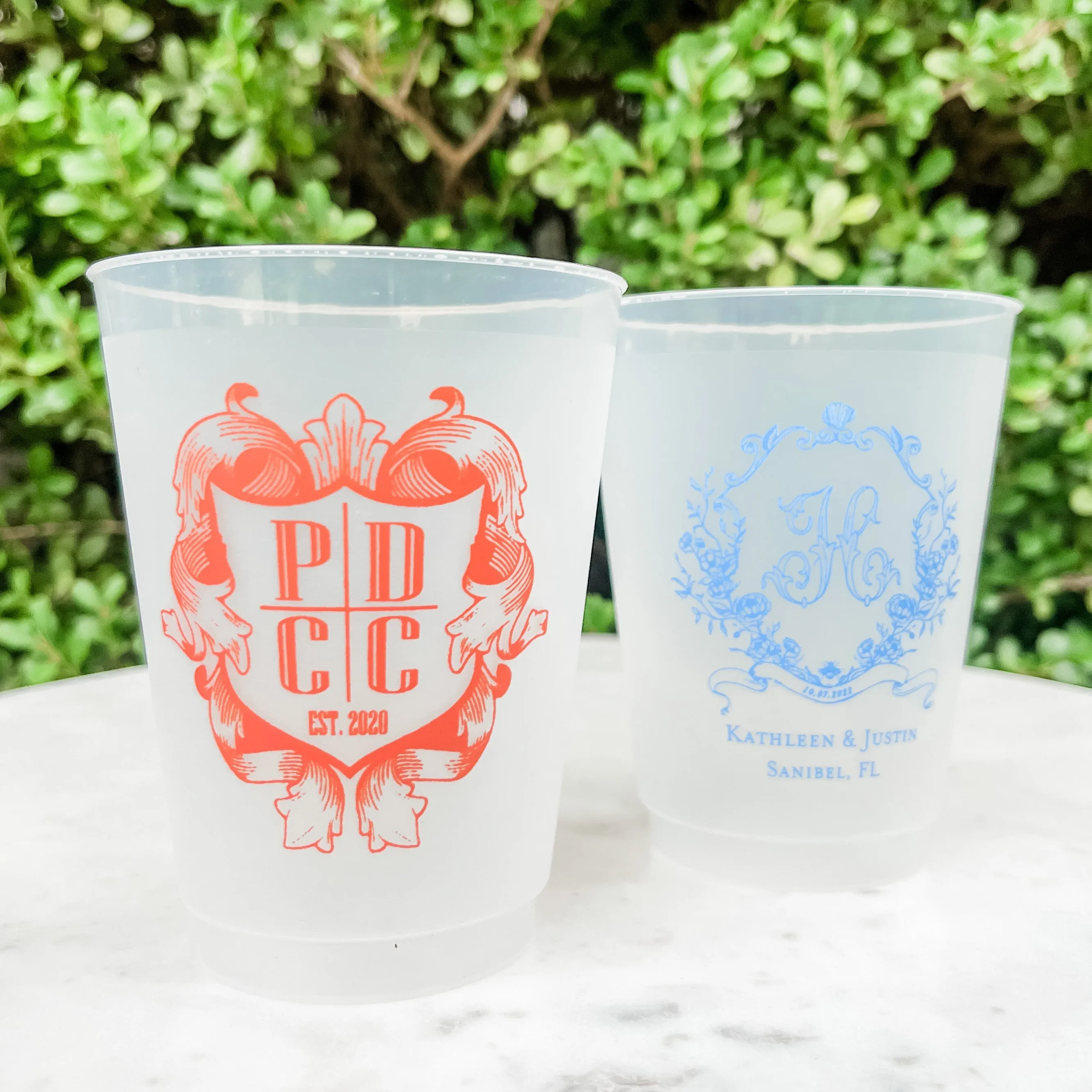 Colored Ink Crest Frost Flex Party Favors