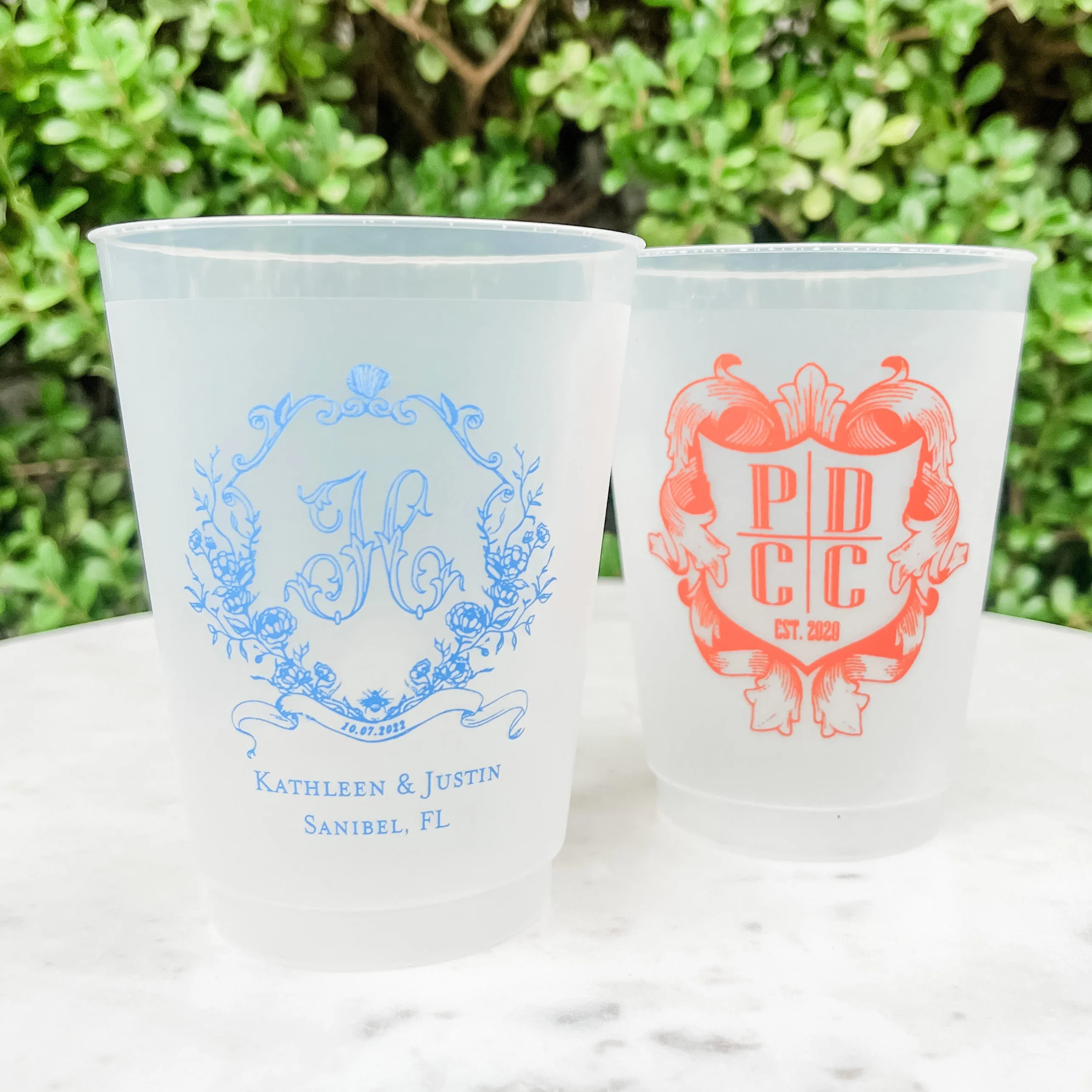 Colored Ink Crest Frost Flex Party Favors