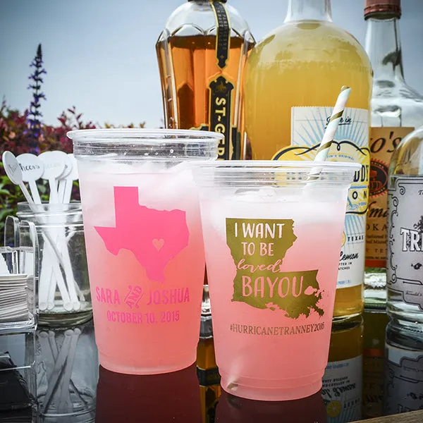 Create Your Own Soft Plastic Party Cups