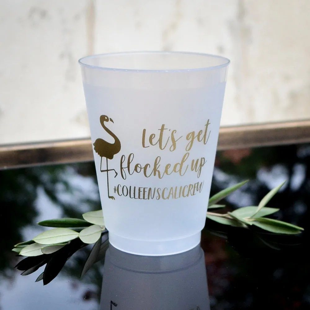 Custom Bachelorette Party Shatterproof Cups