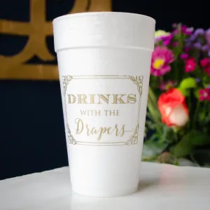 Custom Designed Styrofoam Cups