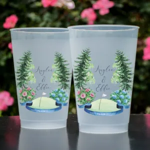 Custom Full Color Frosted Cups