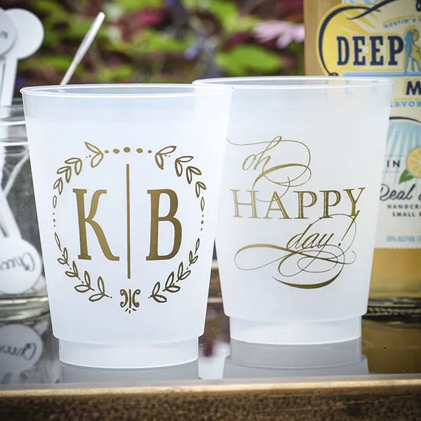 Custom Party Phrase Shatterproof Cups