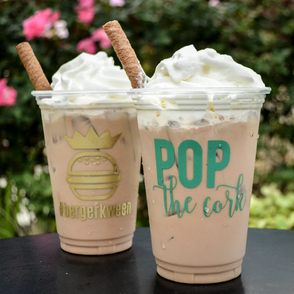 Custom Printed Soft Plastic Party Cups