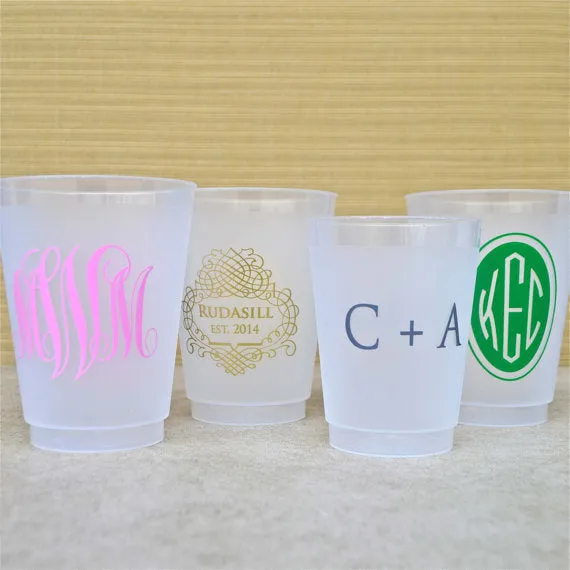Custom Script Names Shatterproof Cups