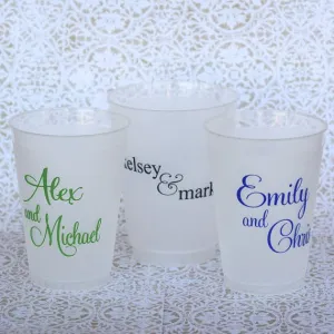 Custom Script Names Shatterproof Cups