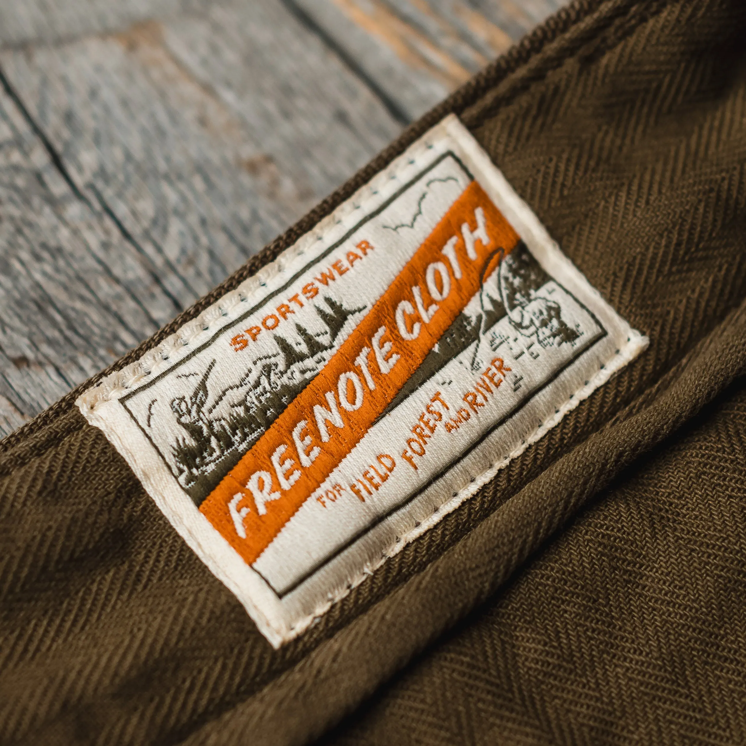 Freenote - Deck Pant 14oz. - Army