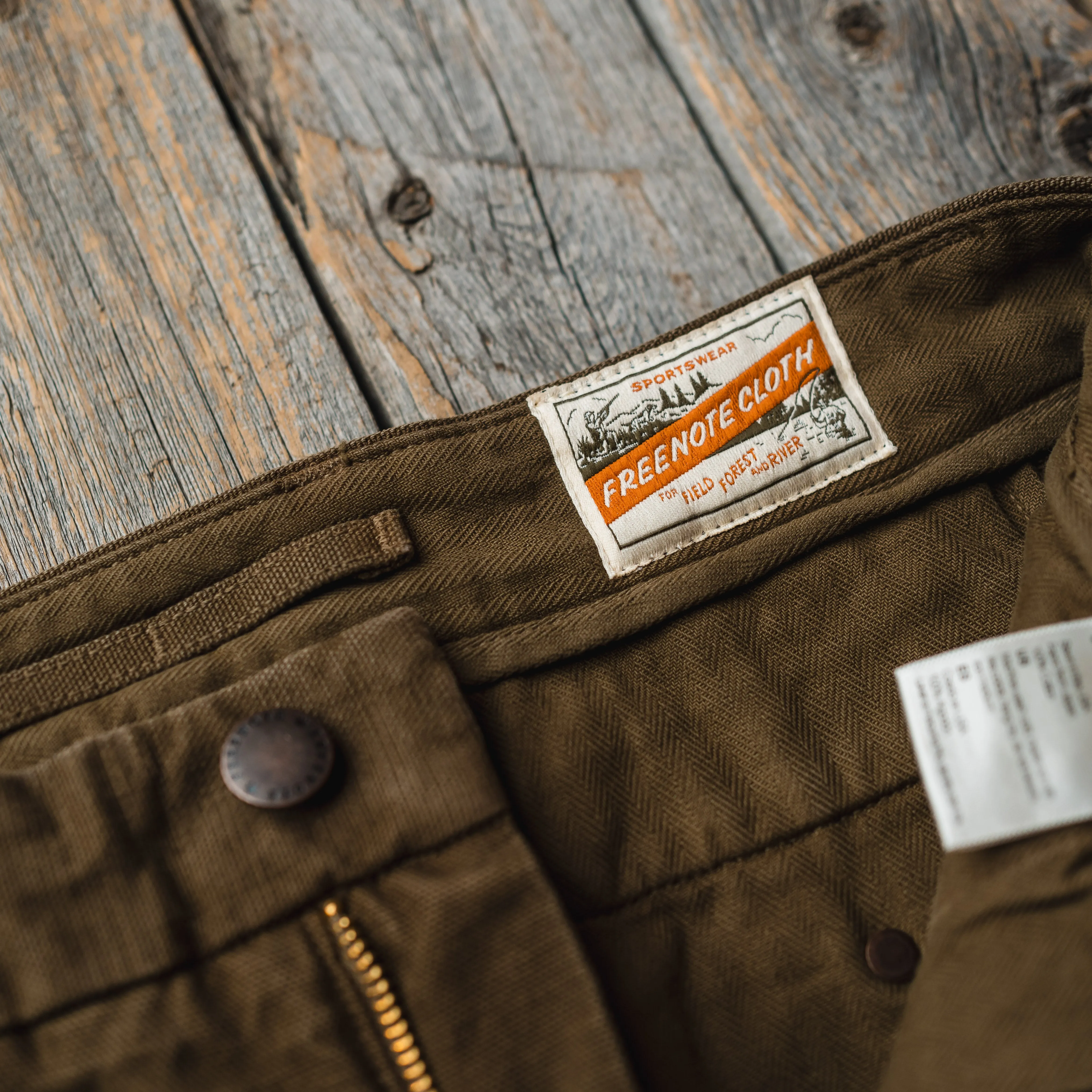 Freenote - Deck Pant 14oz. - Army