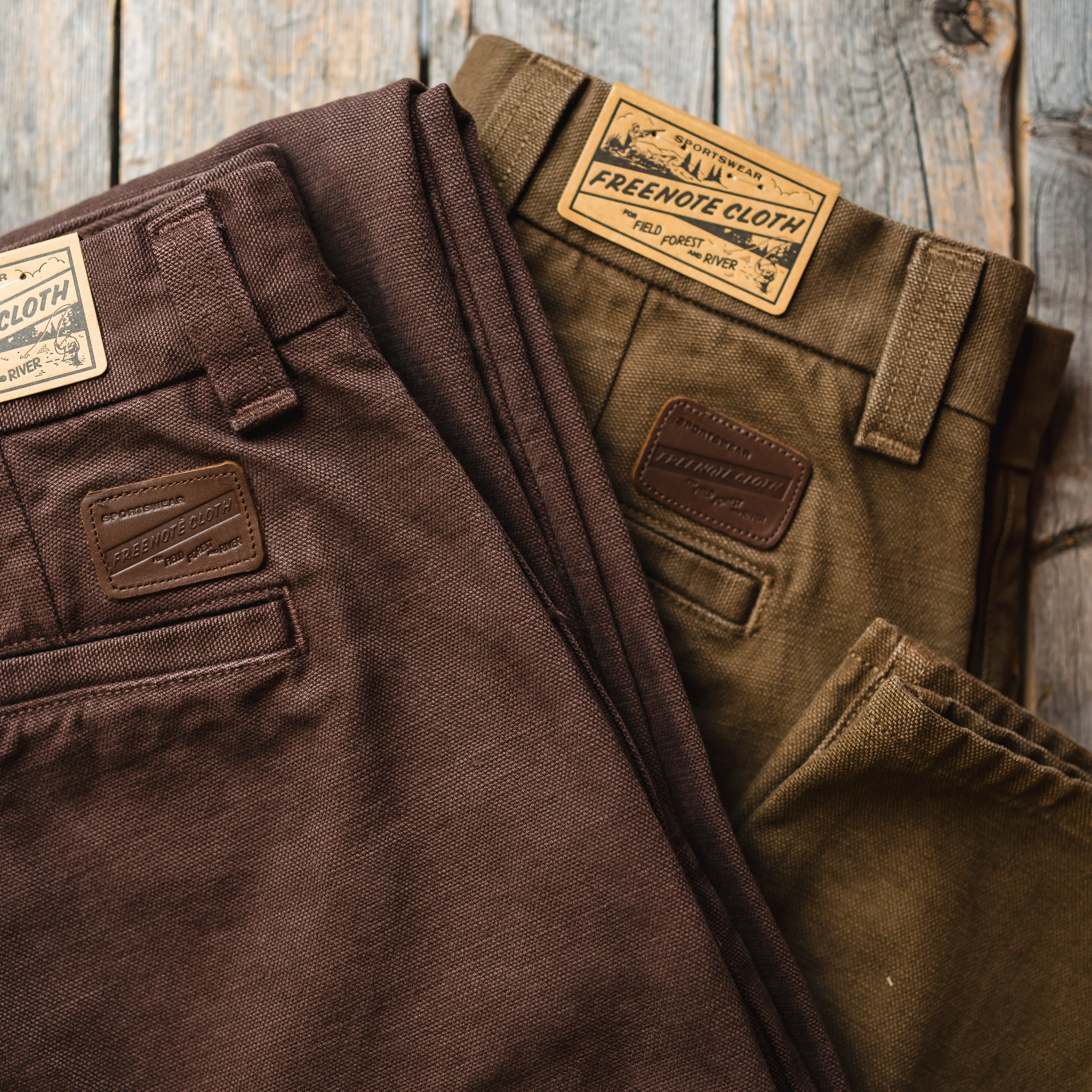 Freenote - Deck Pant 14oz. - Army