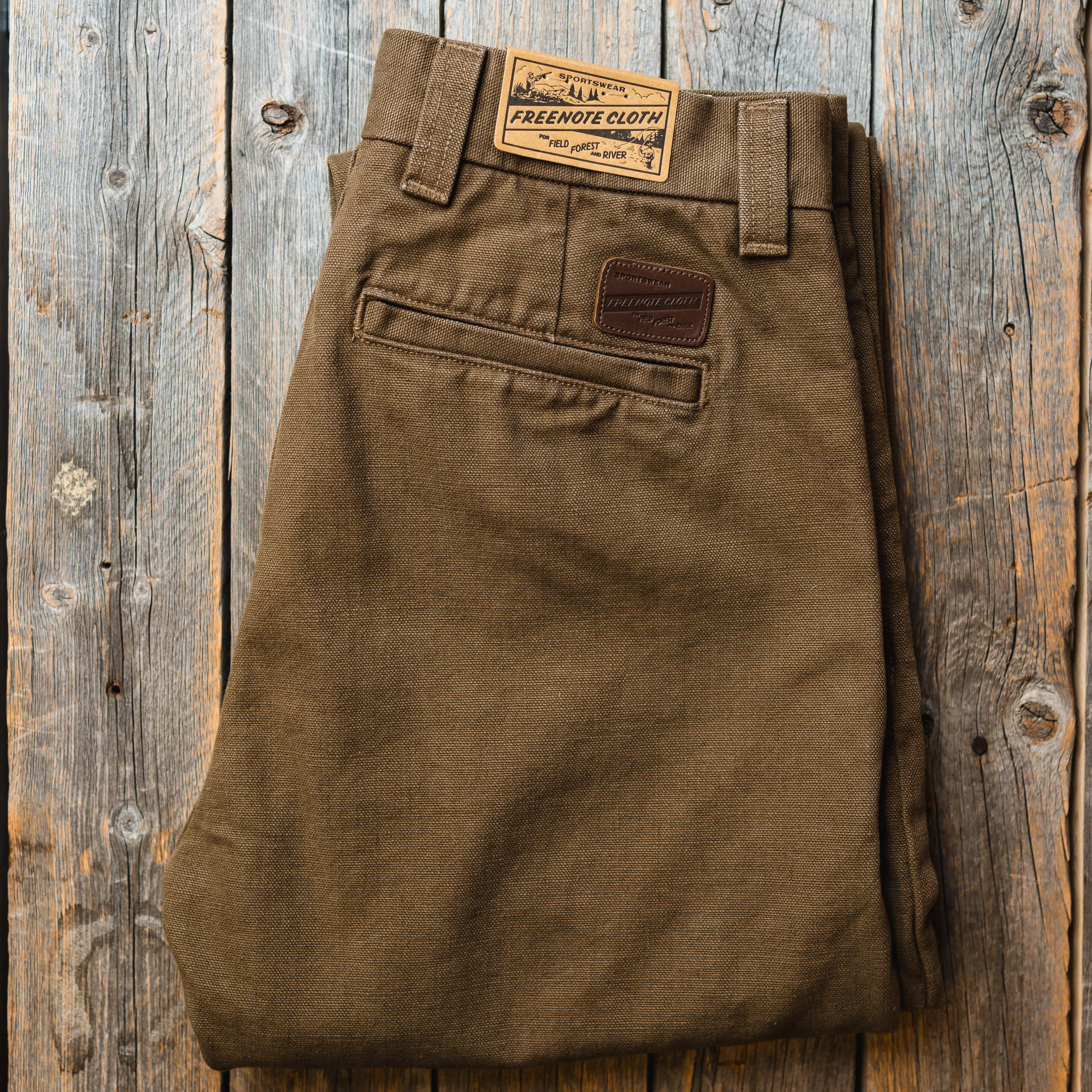 Freenote - Deck Pant 14oz. - Army