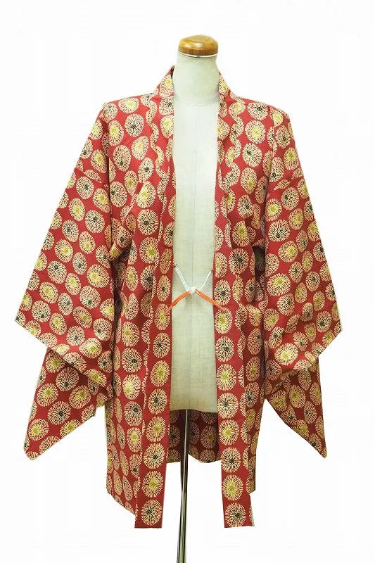 ha0052 haori - haorijJacket -   Japanese vintage jacket silk