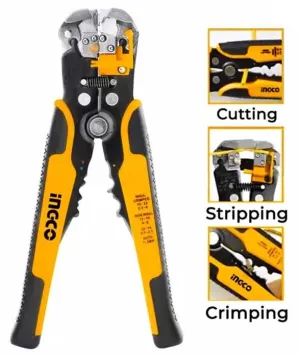 Ingco HWSP102418 3in1 Automatic Wire Stripper
