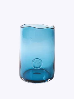 Lara navy tall vase