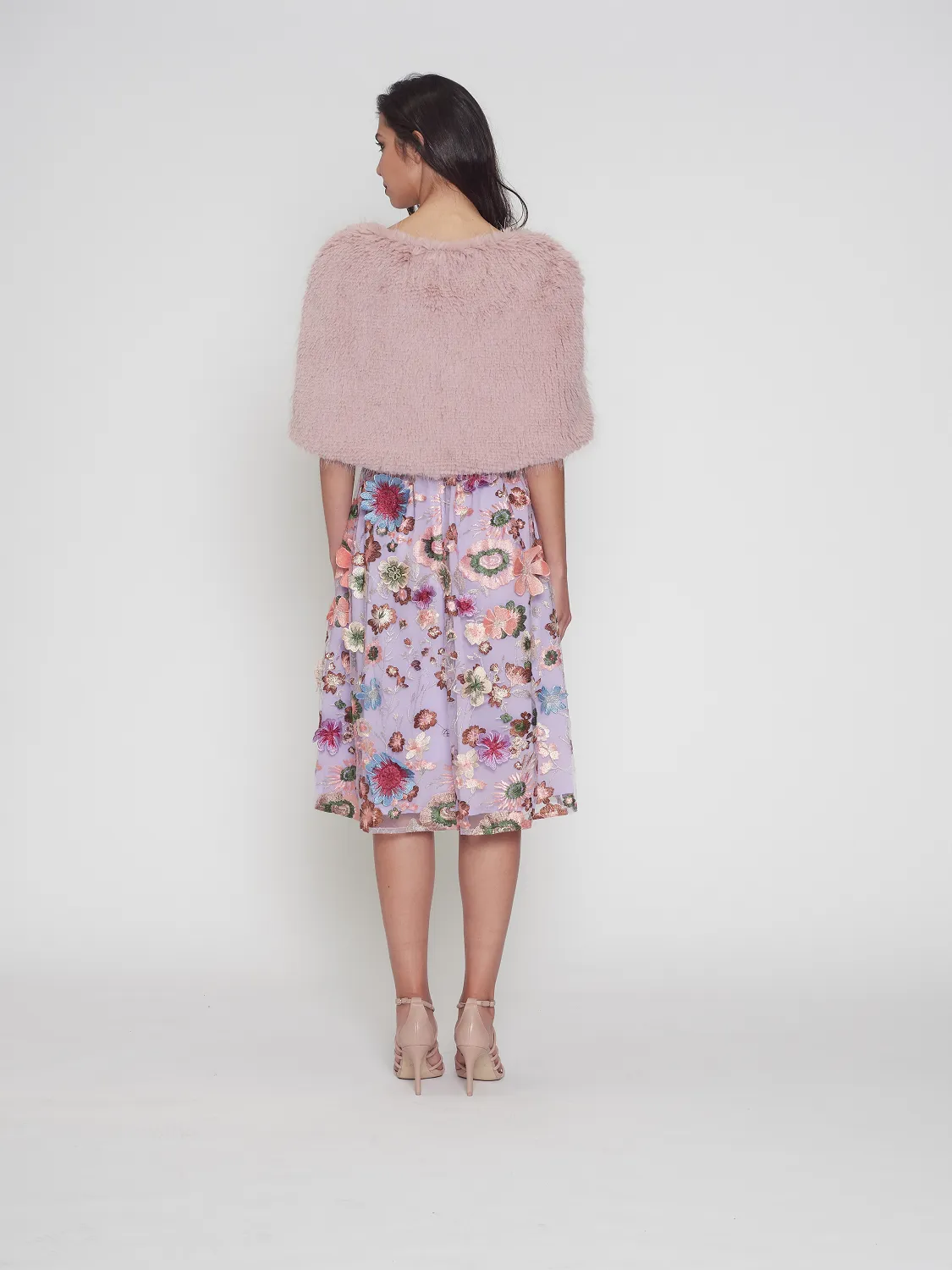 Leea Cape Dusty Pink