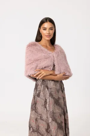 Leea Cape Dusty Pink