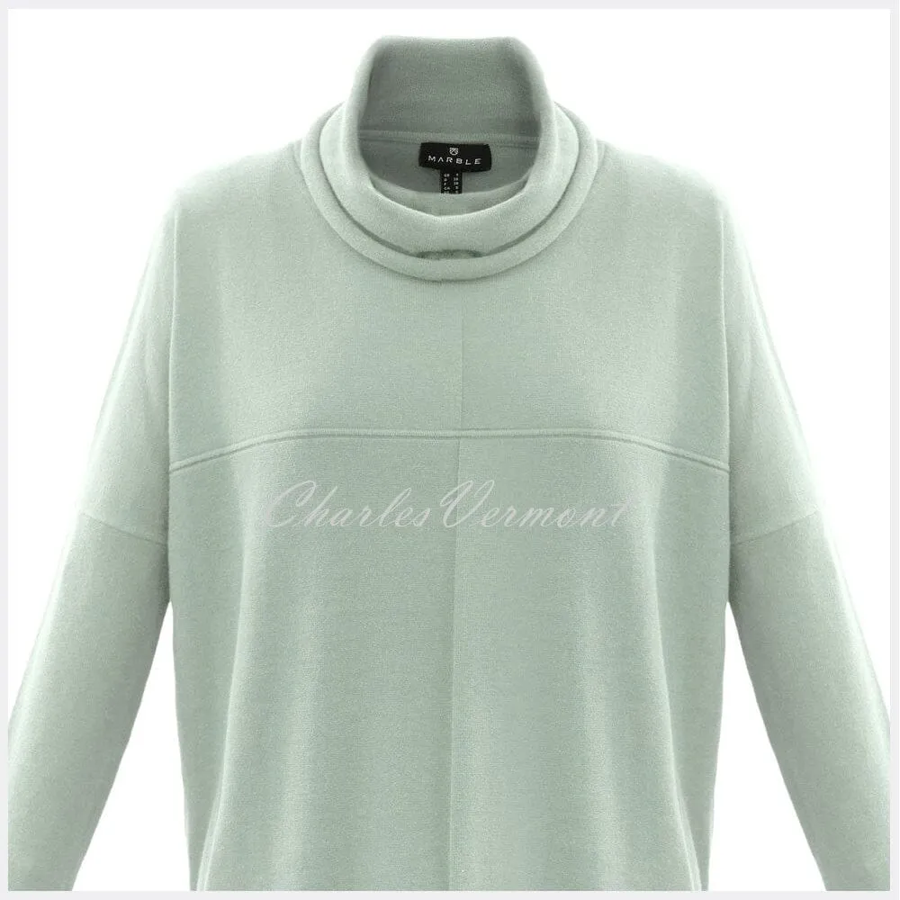 Marble Sweater Dress – Style 5903-188 (Ice Green)