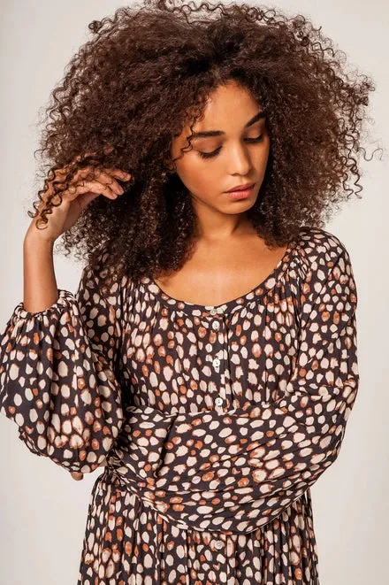 Noe Wild Panther Dress