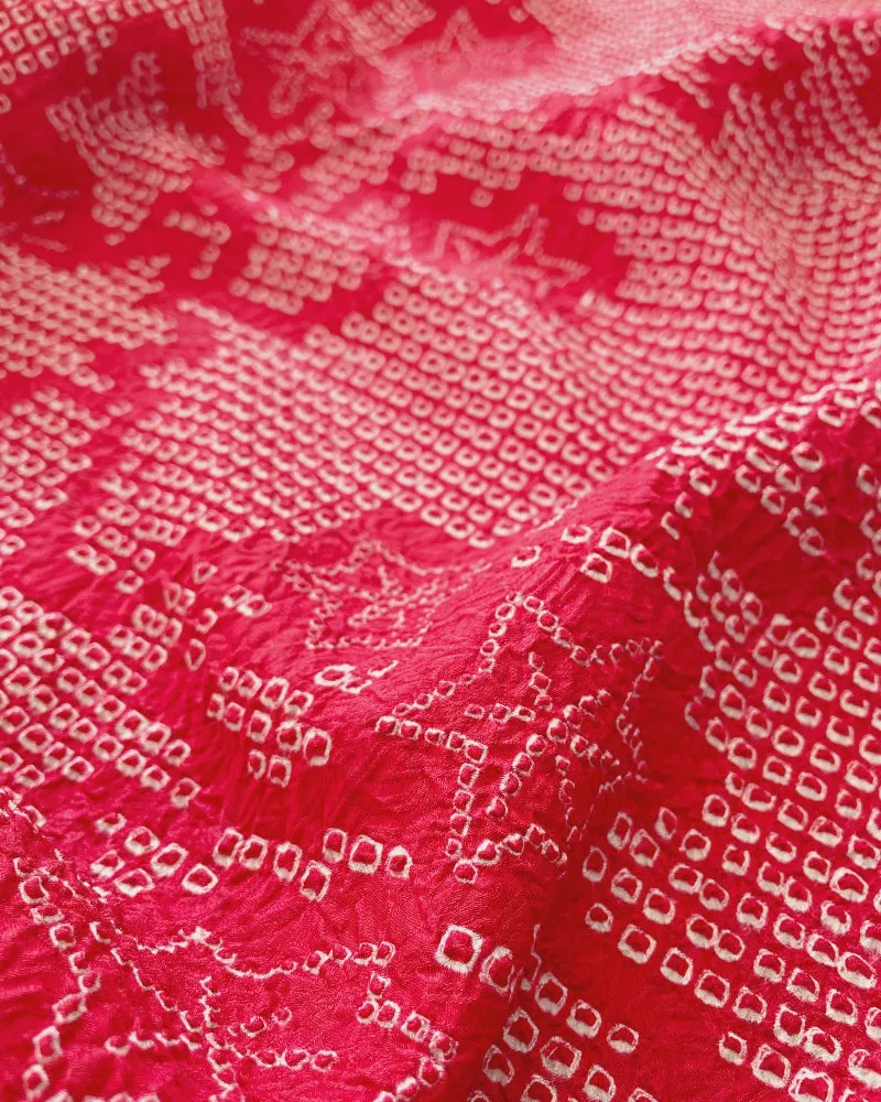 Origami crane lining Haori Kimono Jacket