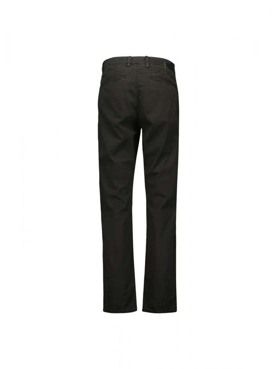Pants Chino Garment Dyed Allover Printed Stretch | Motorblack