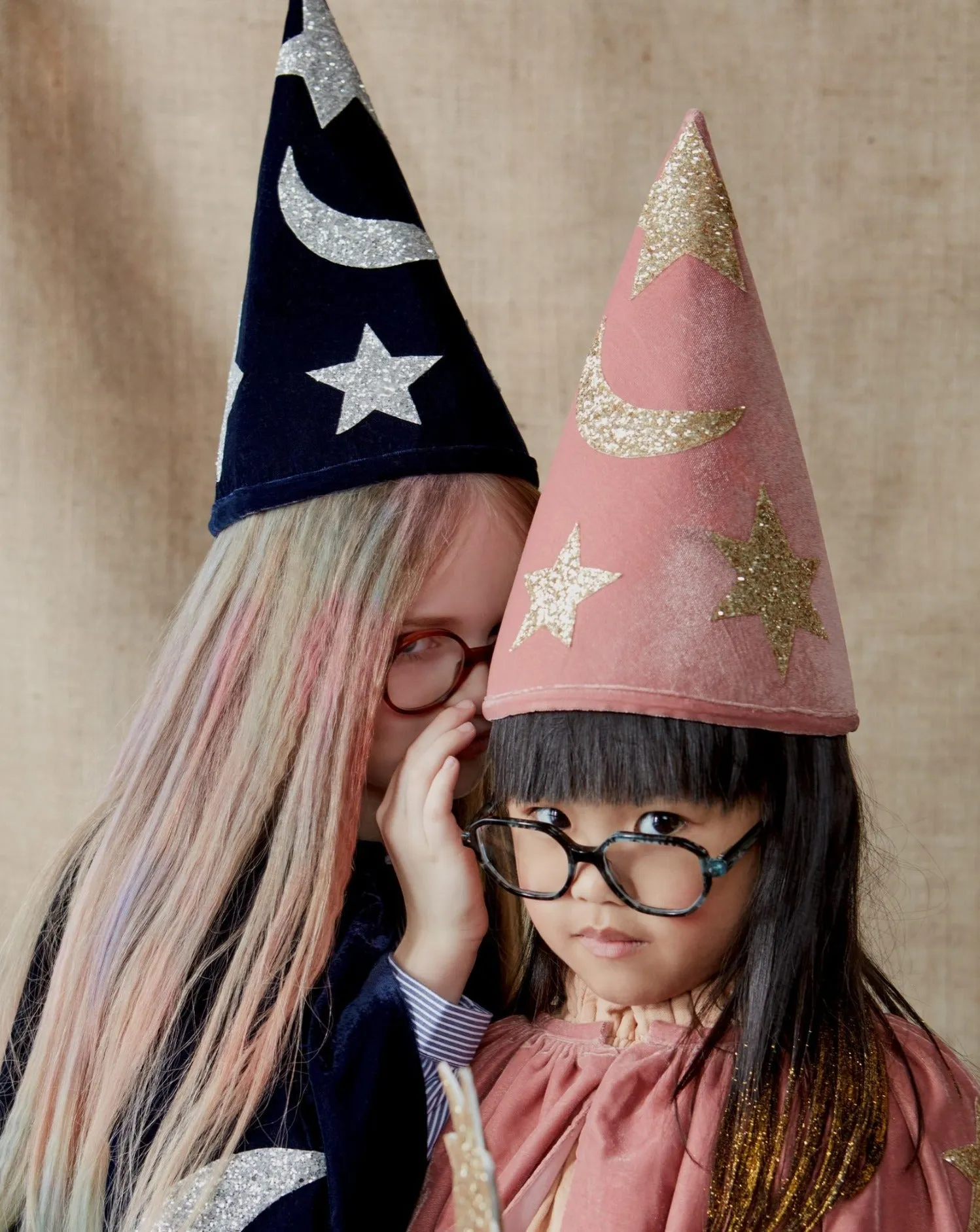 Pink Velvet Wizard Costume