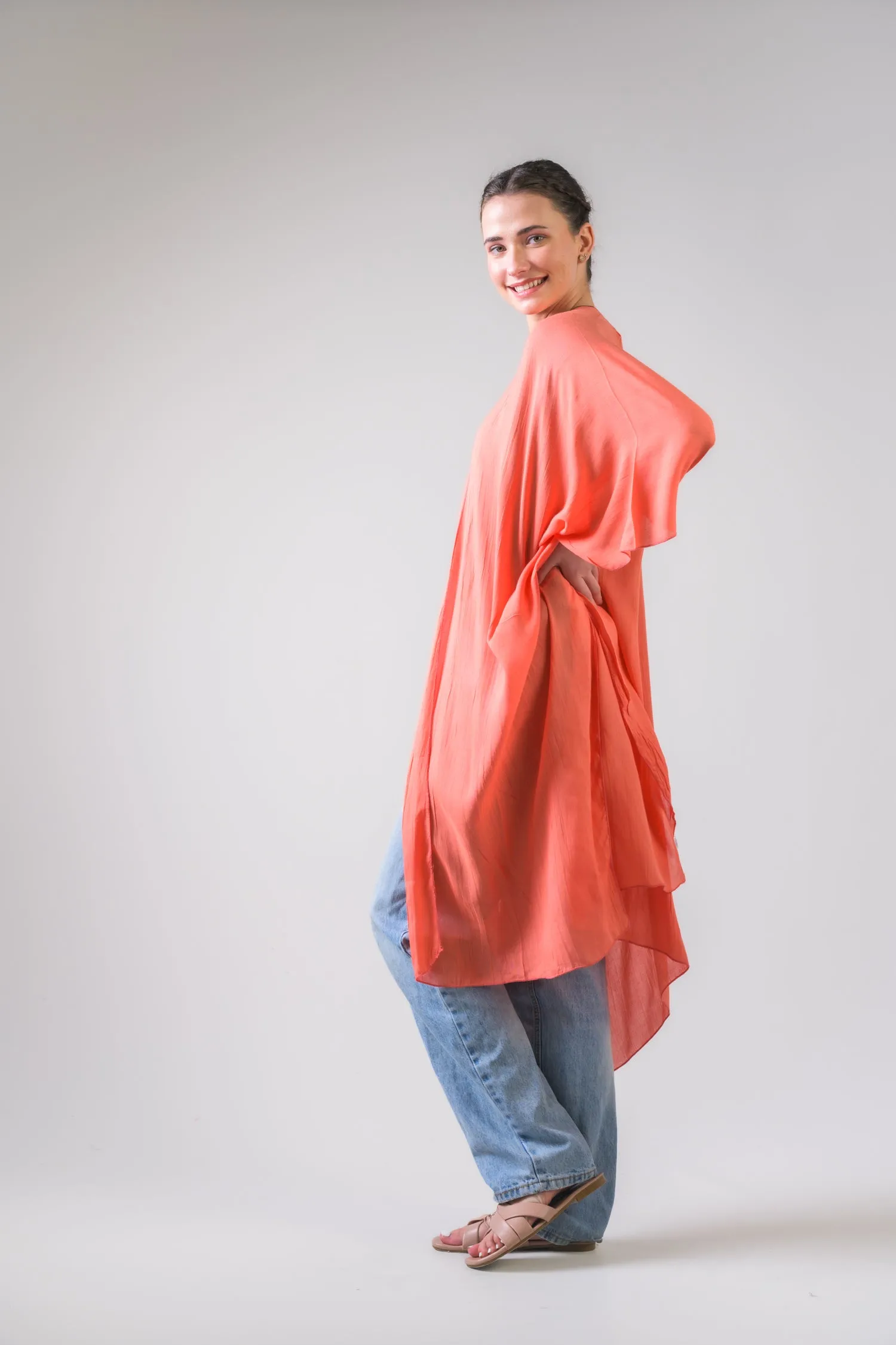 Rhea Sheer Kimono