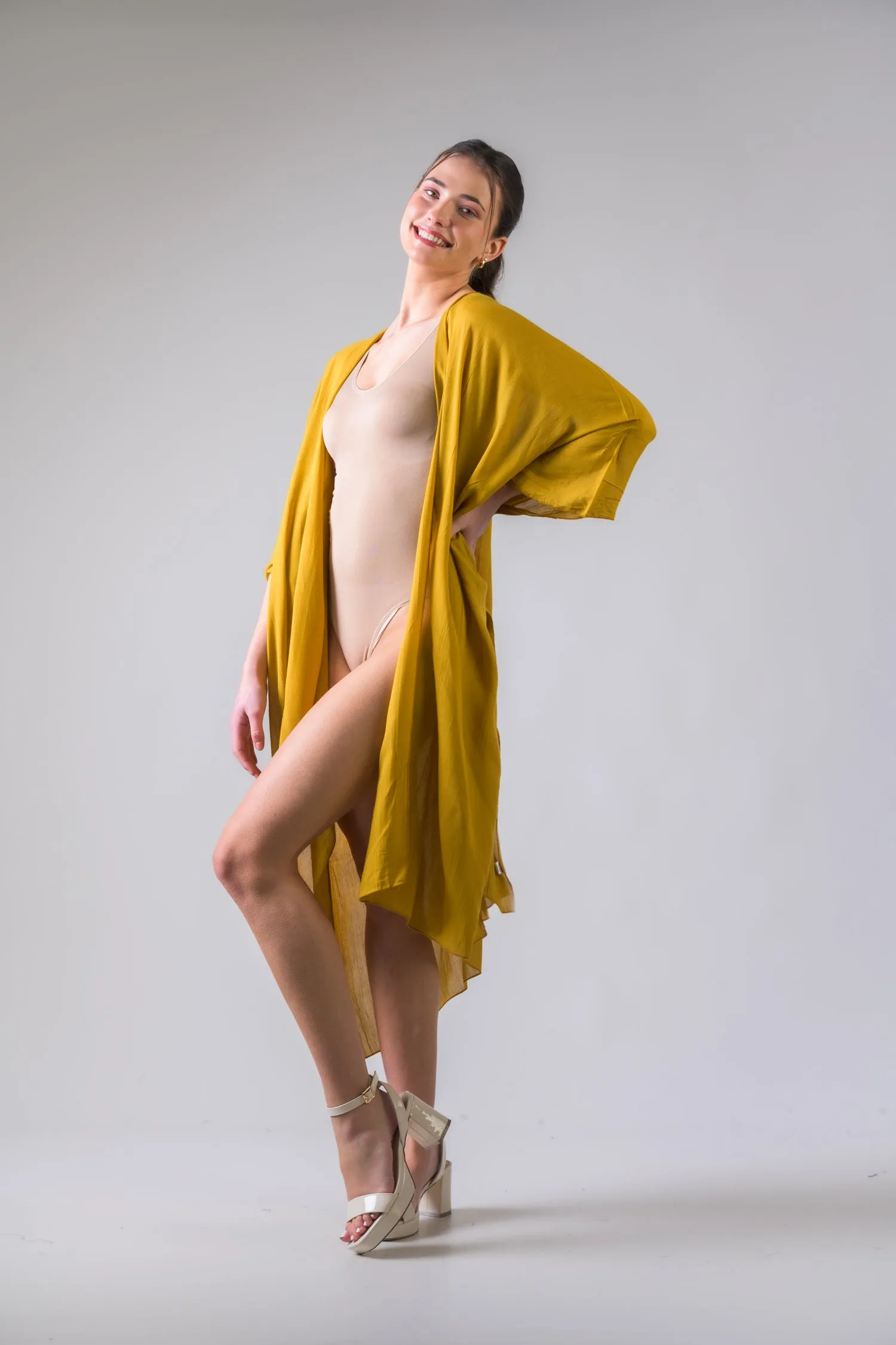 Rhea Sheer Kimono