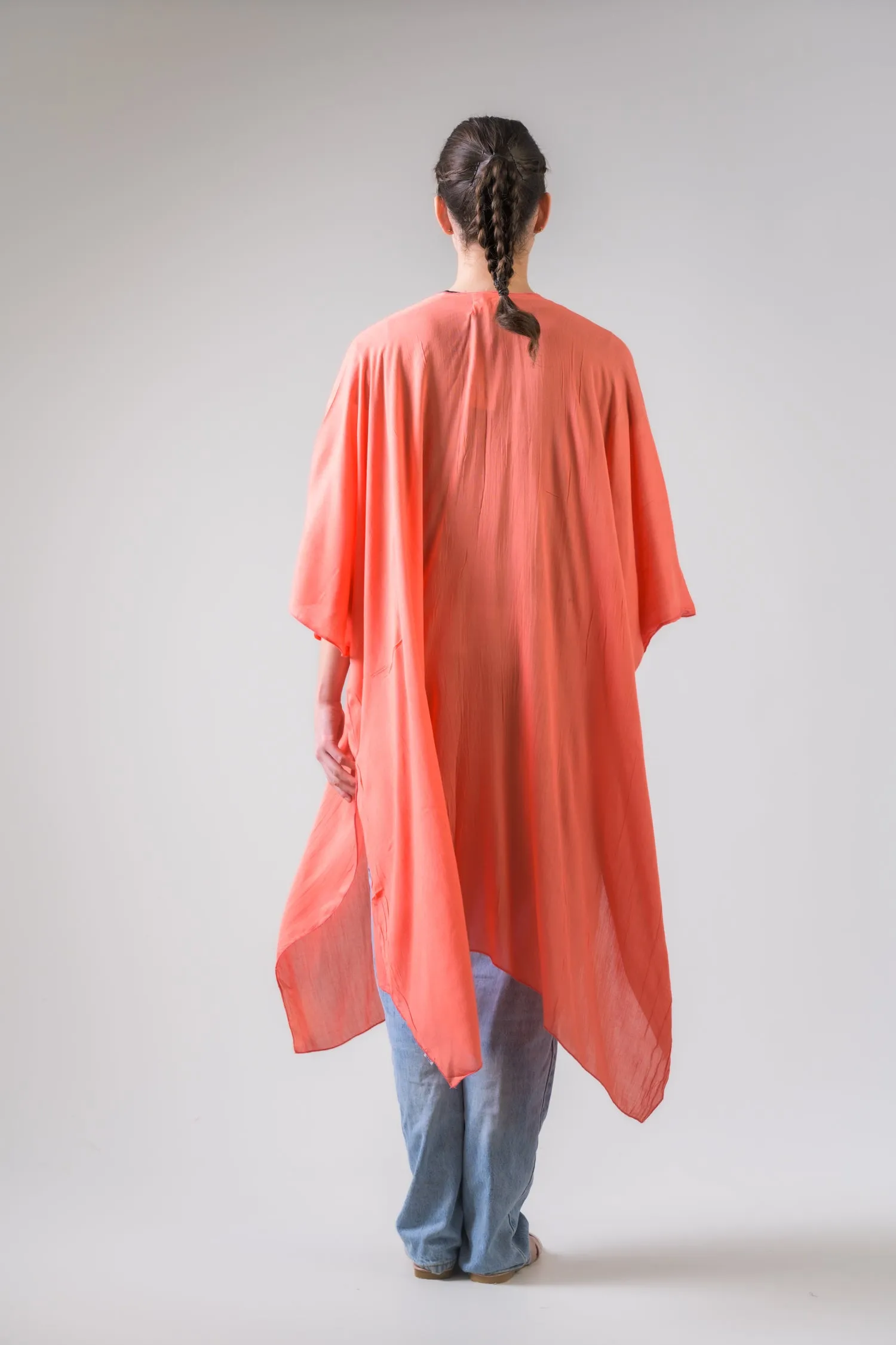 Rhea Sheer Kimono