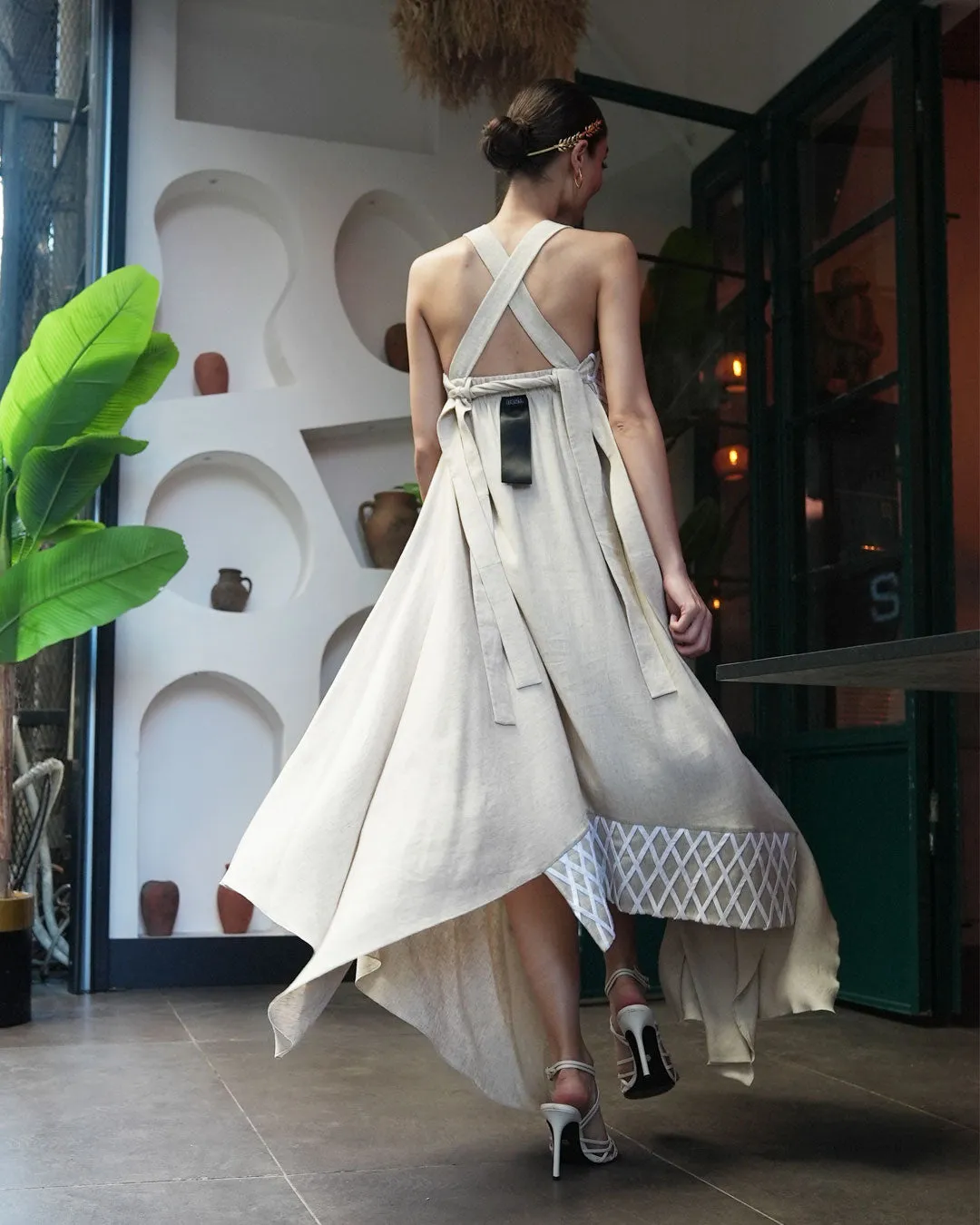 TAYE LINEN DRESS