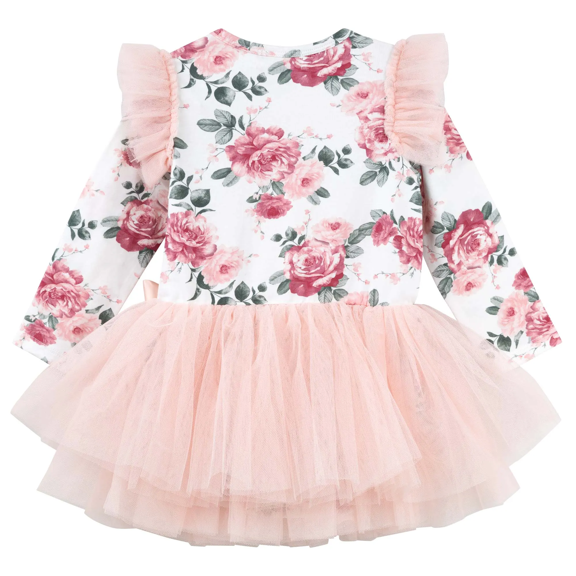 Tilly Floral L/S Tutu Romper