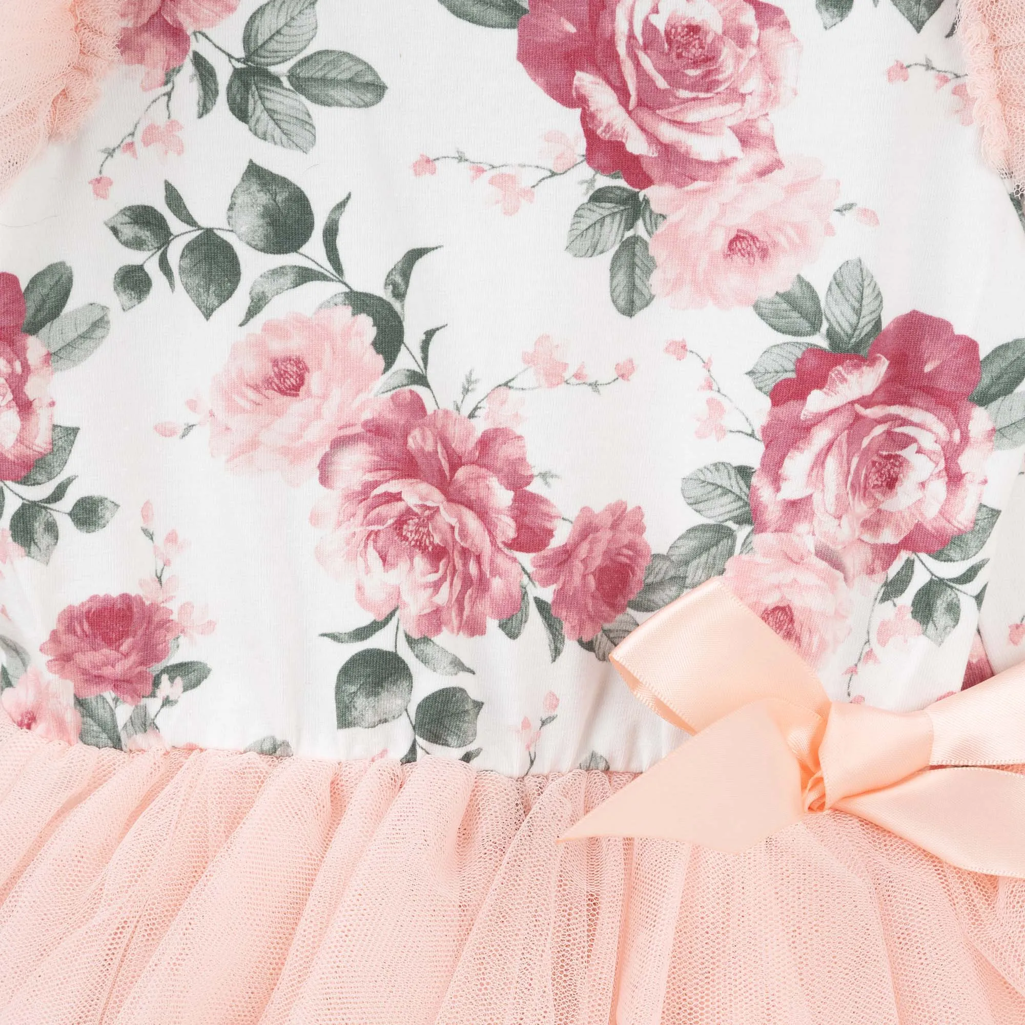 Tilly Floral L/S Tutu Romper