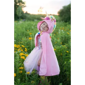 unicorn cape pink size 5-6
